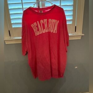 Comfort colors beach bum tee shirt